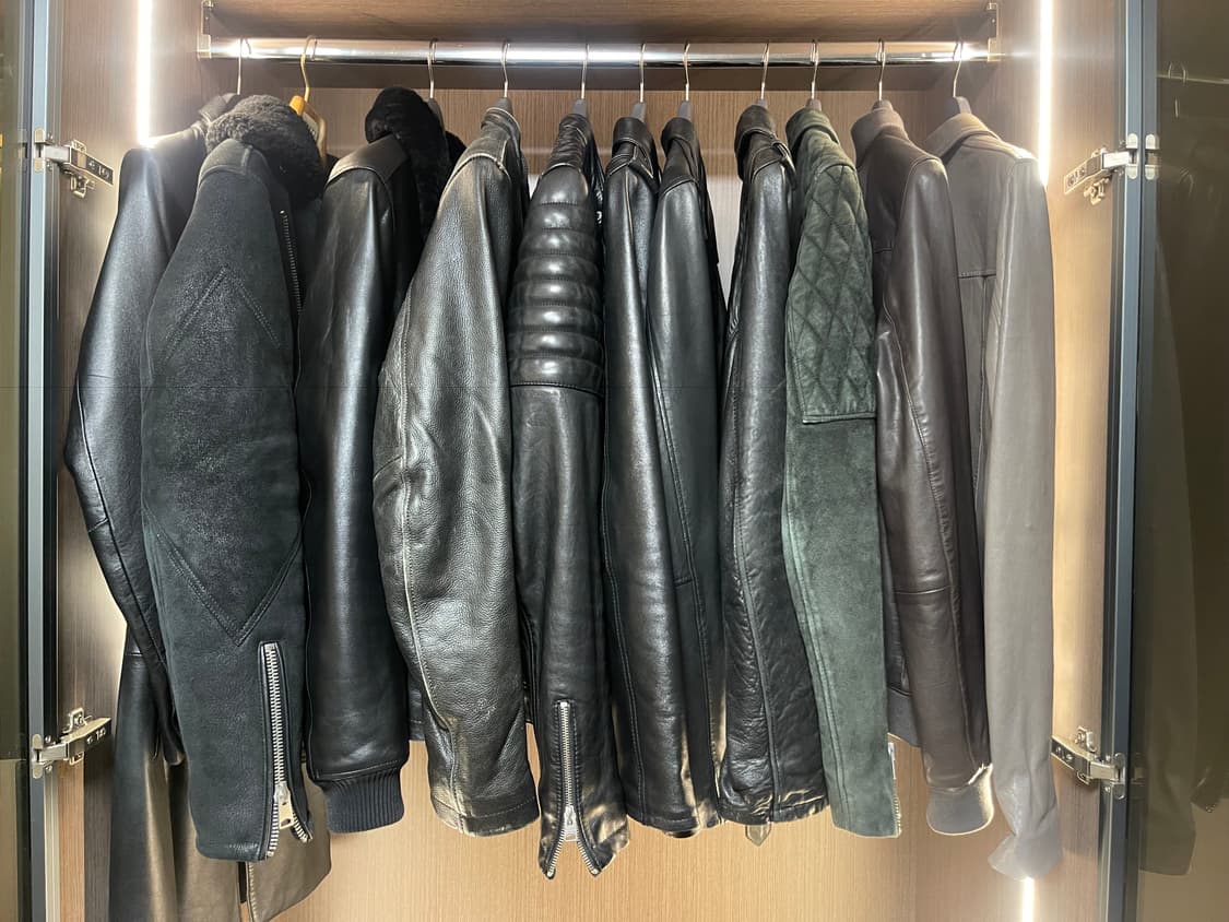 올세인츠 KITSIR BIKER (블랙 워시드) 상품이미지4