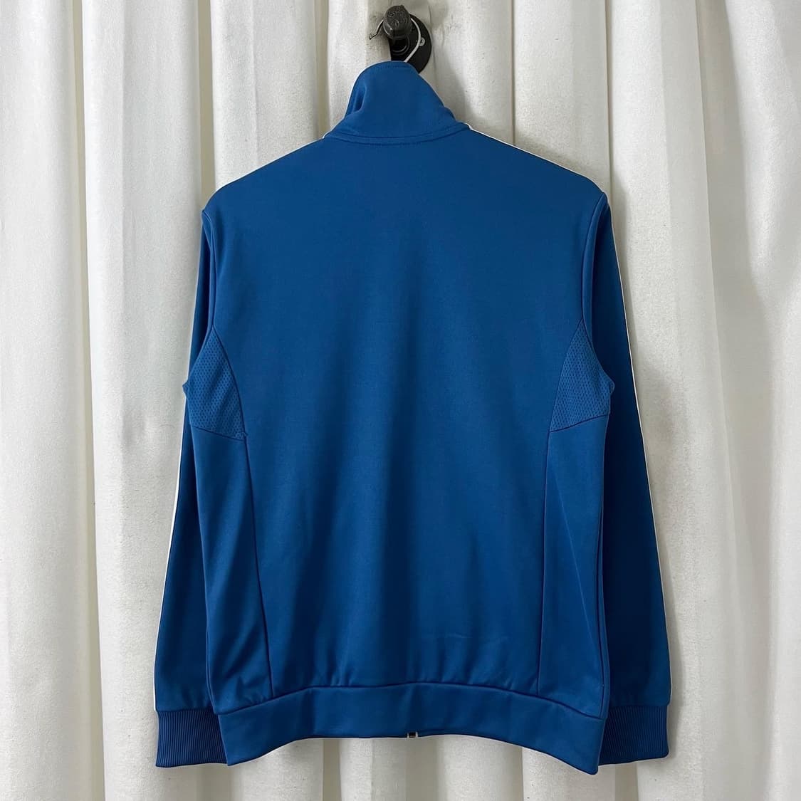 아디다스 블루 화이트 삼선 트랙탑 상품이미지7