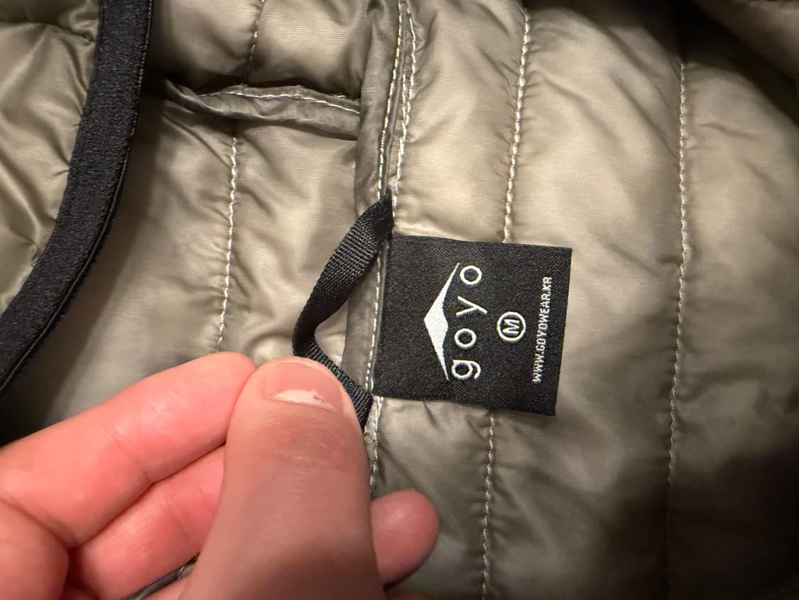 고요웨어 UL 그레핀 인슐레이션 자켓 M (그레이) 상품이미지4