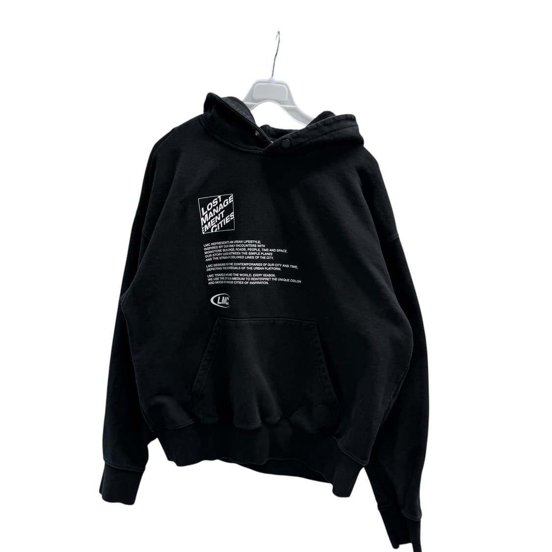 [S] LMC 블랙 후드티 상품이미지2