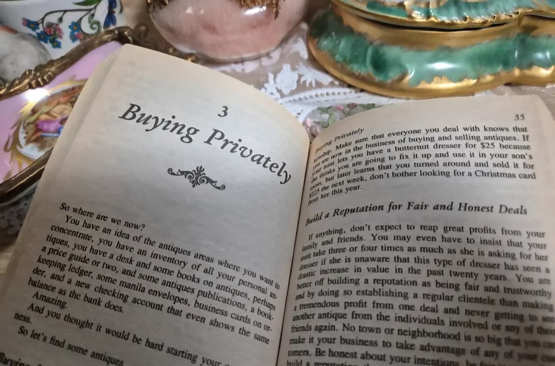 vintage)1980s 빈티지 앤티크 컬렉터블 돈 버는 방법 빈티지책 상품이미지8