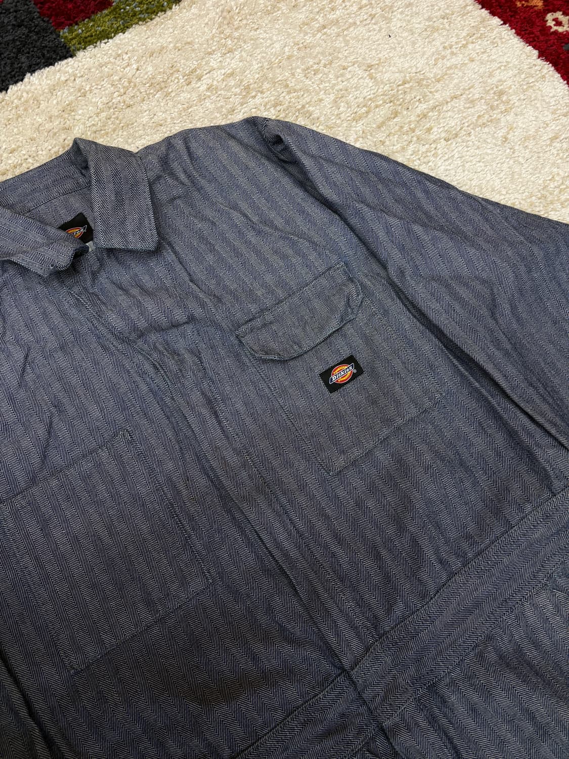 [XL] 디키즈 히코리 데님 점프슈트 수트 커버올  상품이미지2