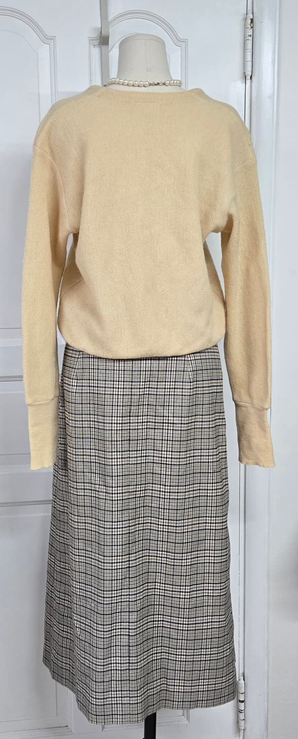 라코스테가디건/스튜디오톰보이 체크스커트 상품이미지6