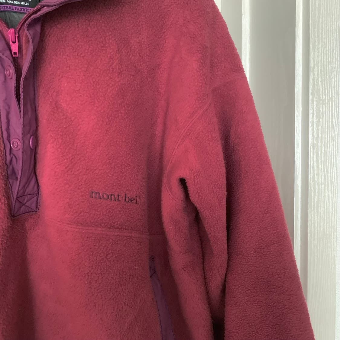 몽벨 90s재팬 하프 폴라텍 플리스 일본제 made in japan 상품이미지2