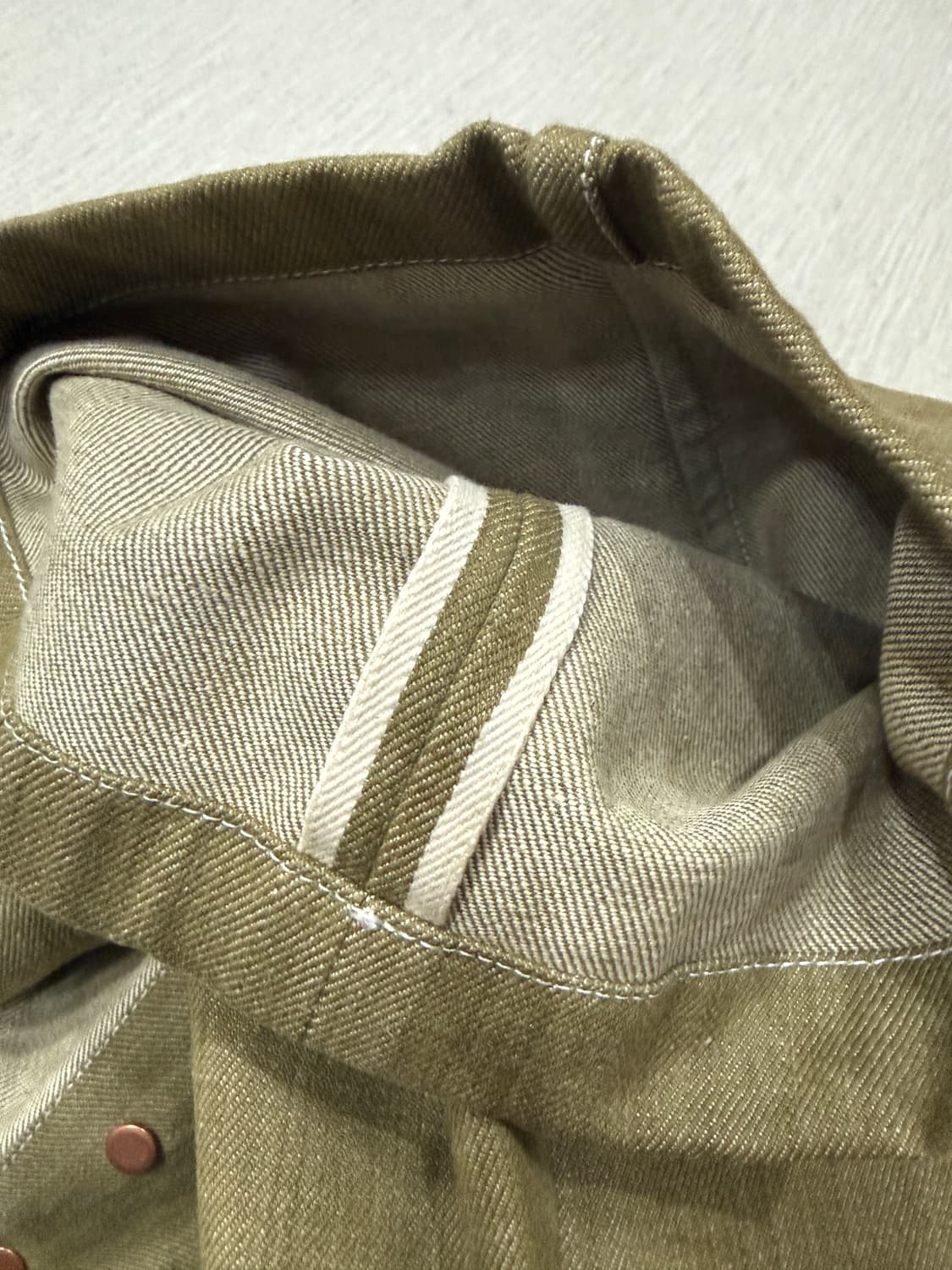 stroy mfg 브리티시 셀비지 오가닉 데님 상품이미지8