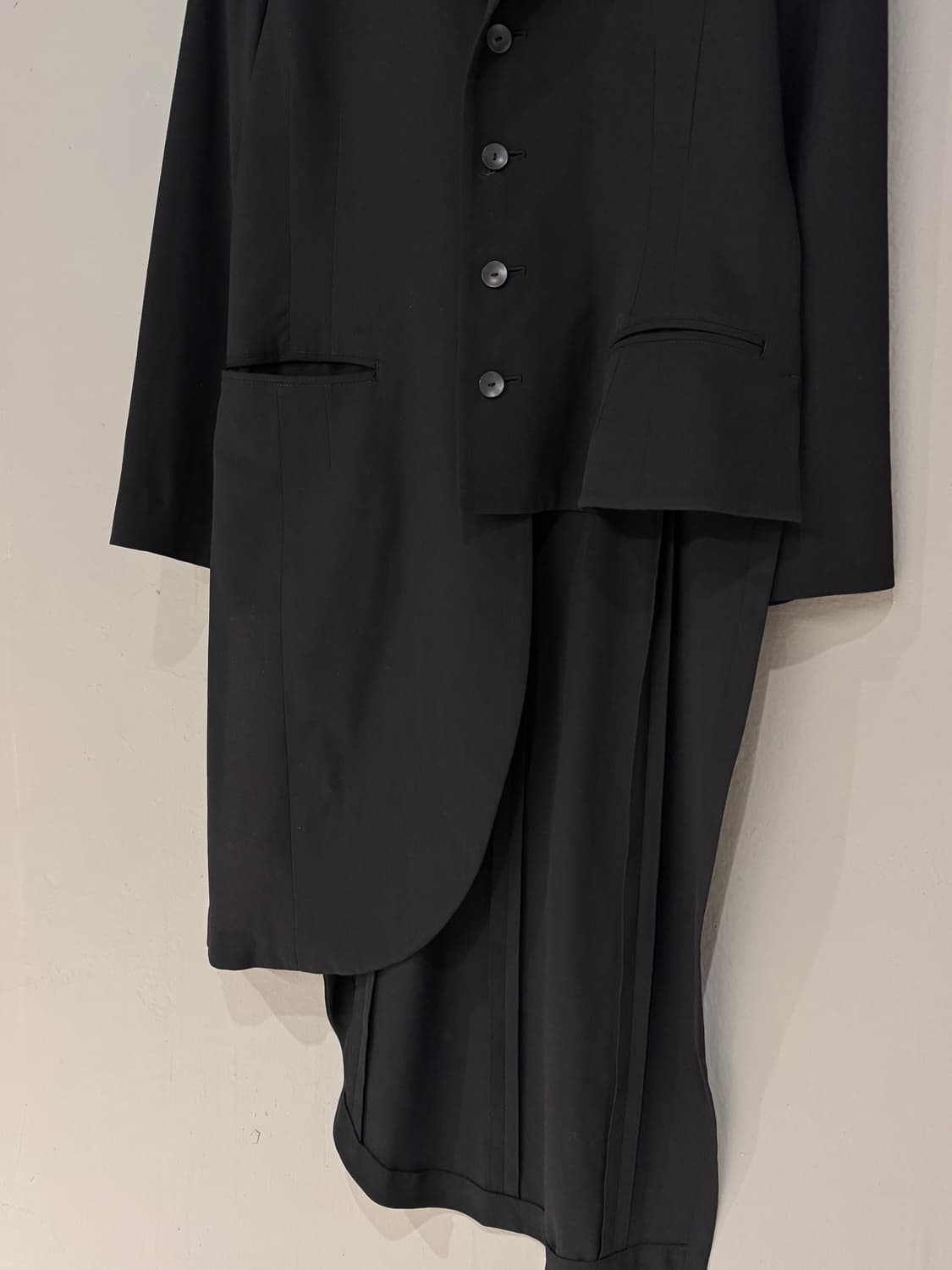 요지 야마모토 아방가르드 언발란스 자켓 상품이미지6