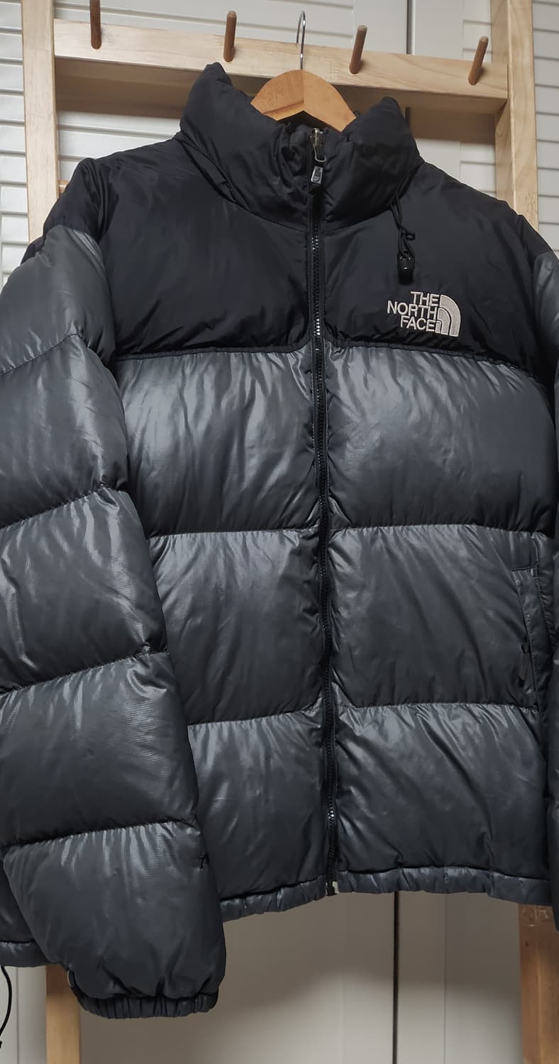 노스페이스 700 눕시 다크 그레이 패딩 자켓 상품이미지4
