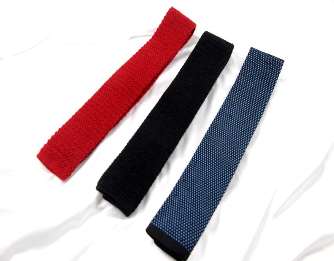 일제 니트 타이 3종 세트 A+등급 남자 넥타이 상품이미지1