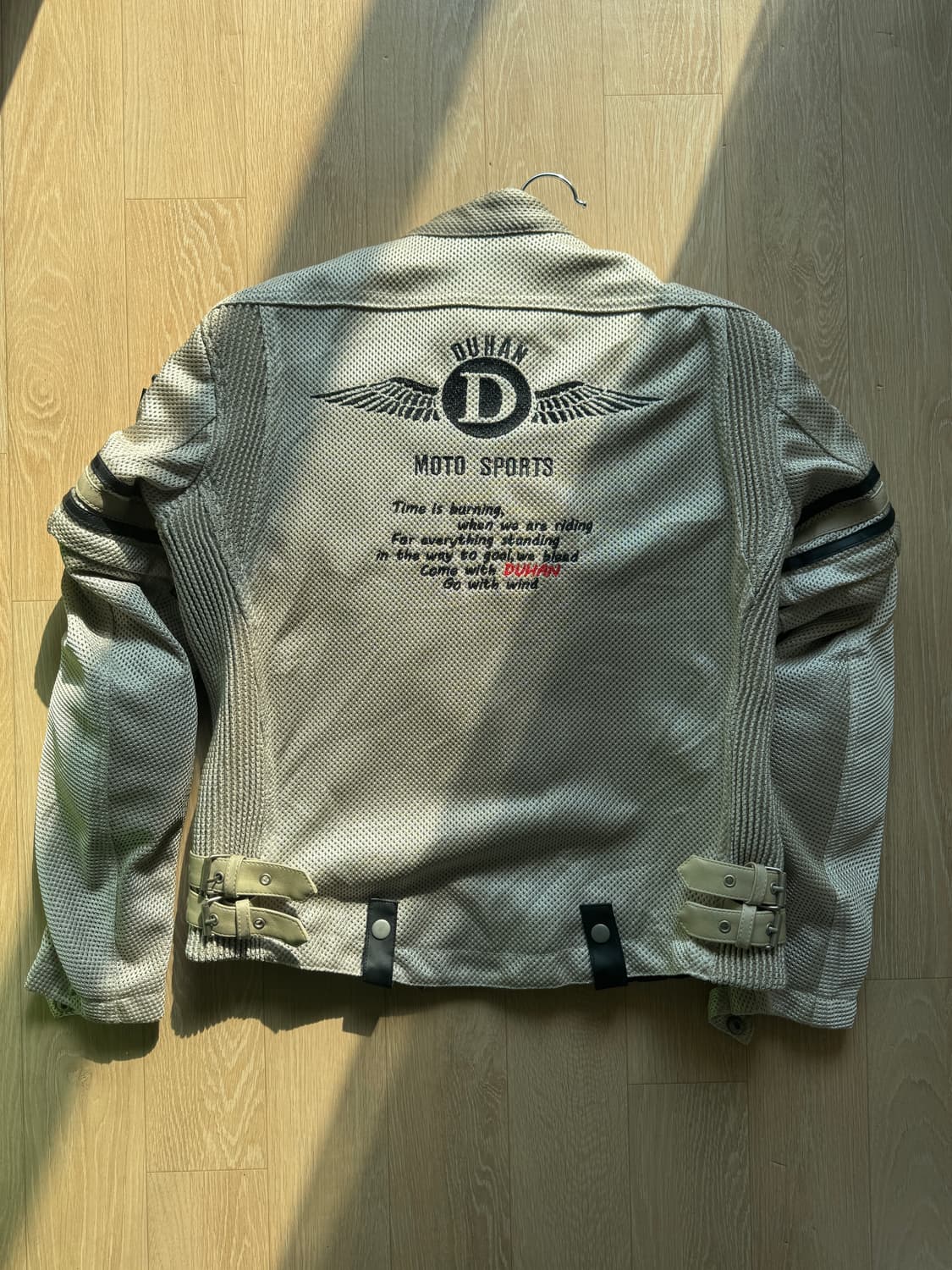 두한 모토 레이싱 바이커 자켓 상품이미지4