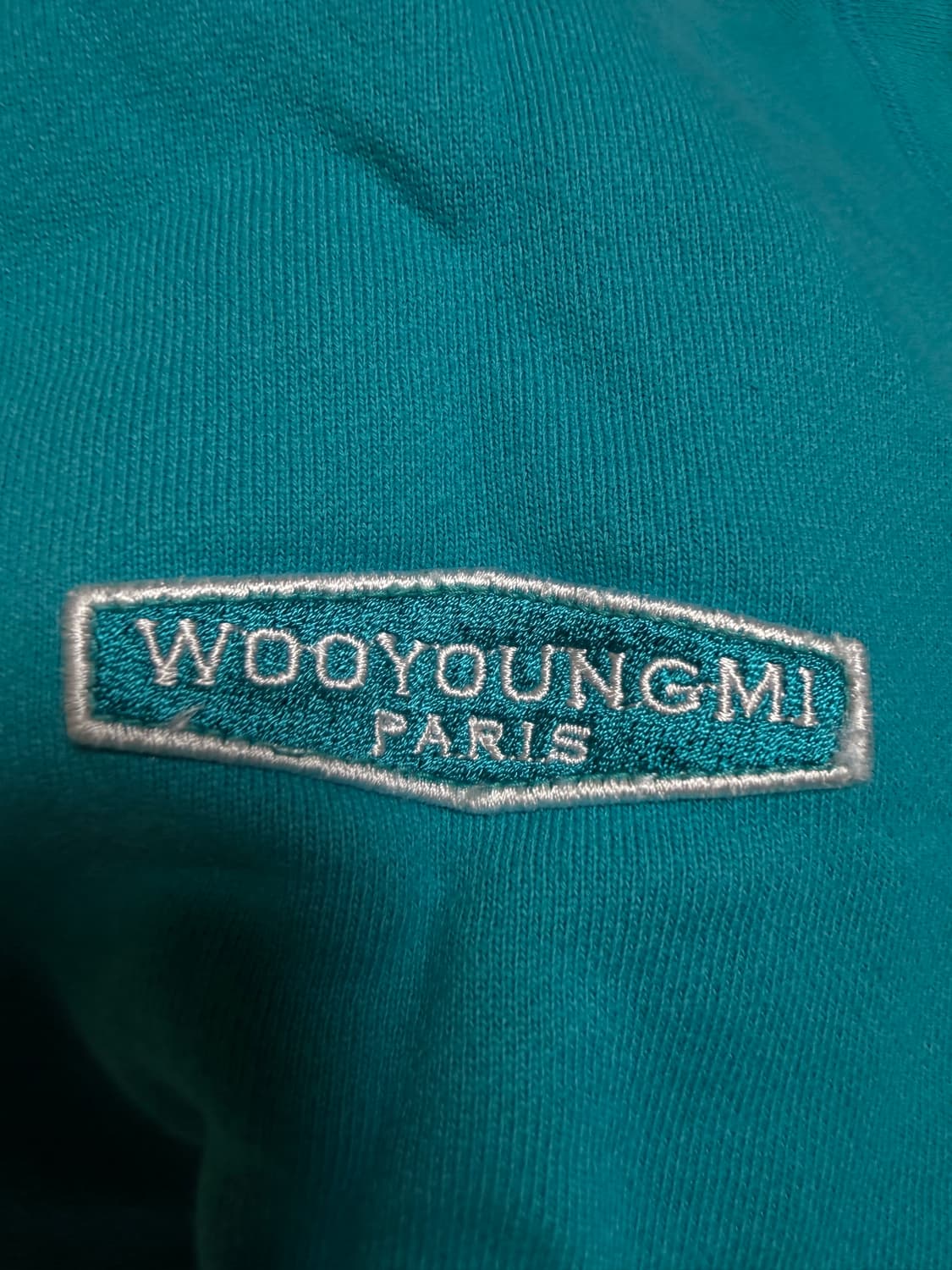 우영미 백로고 후드 상품이미지4