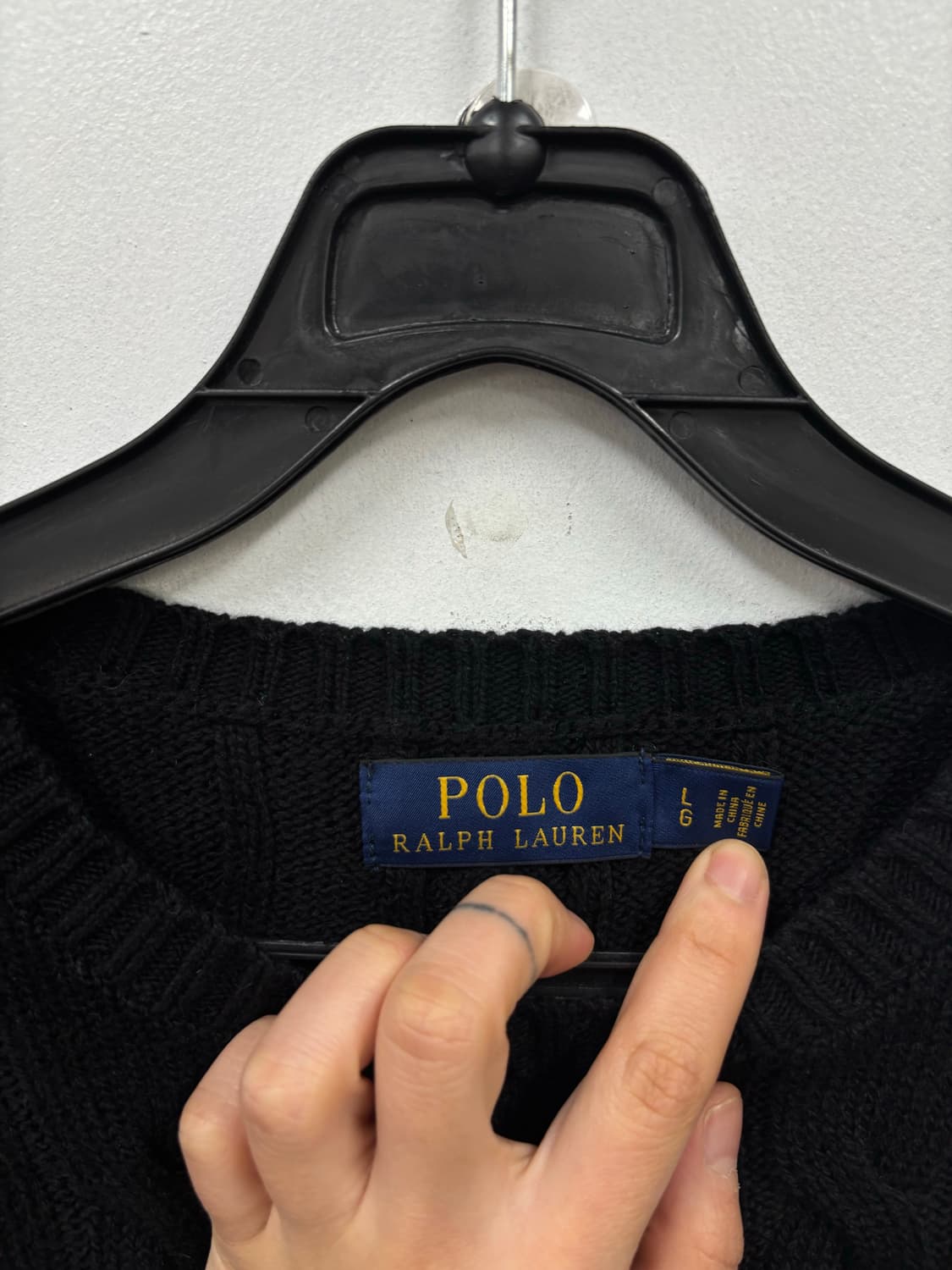 폴로랄프로렌 케이블 니트 상품이미지4