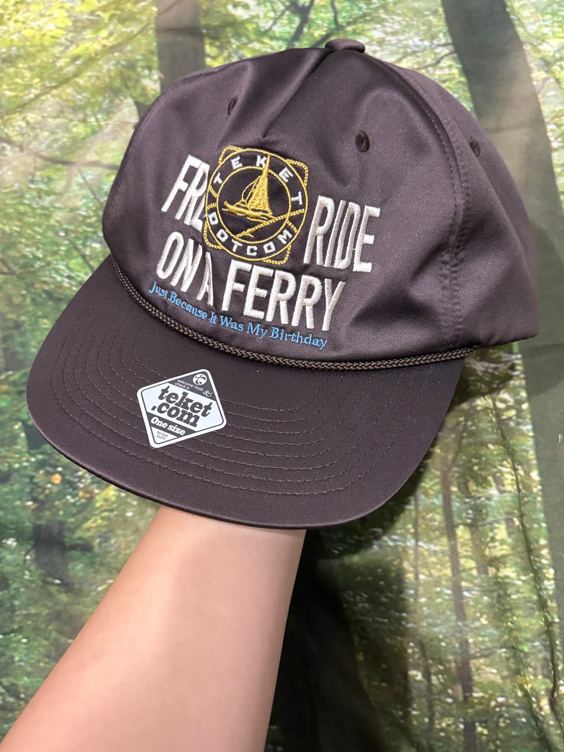 테켓 페리 세틴 캡 다크 브라운 상품이미지7