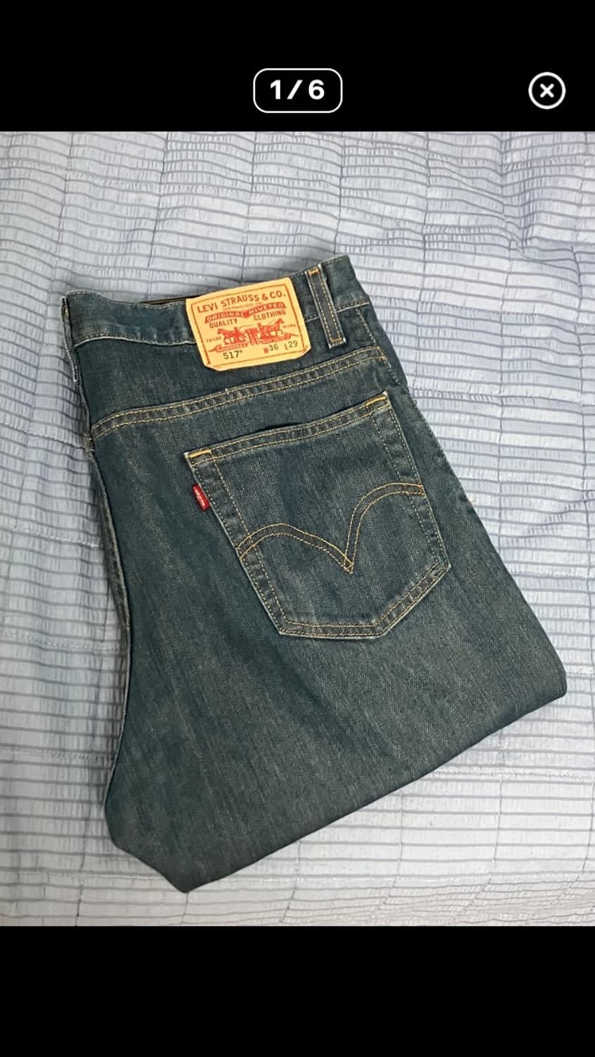 리바이스 517 부츠컷 데님 상품이미지1