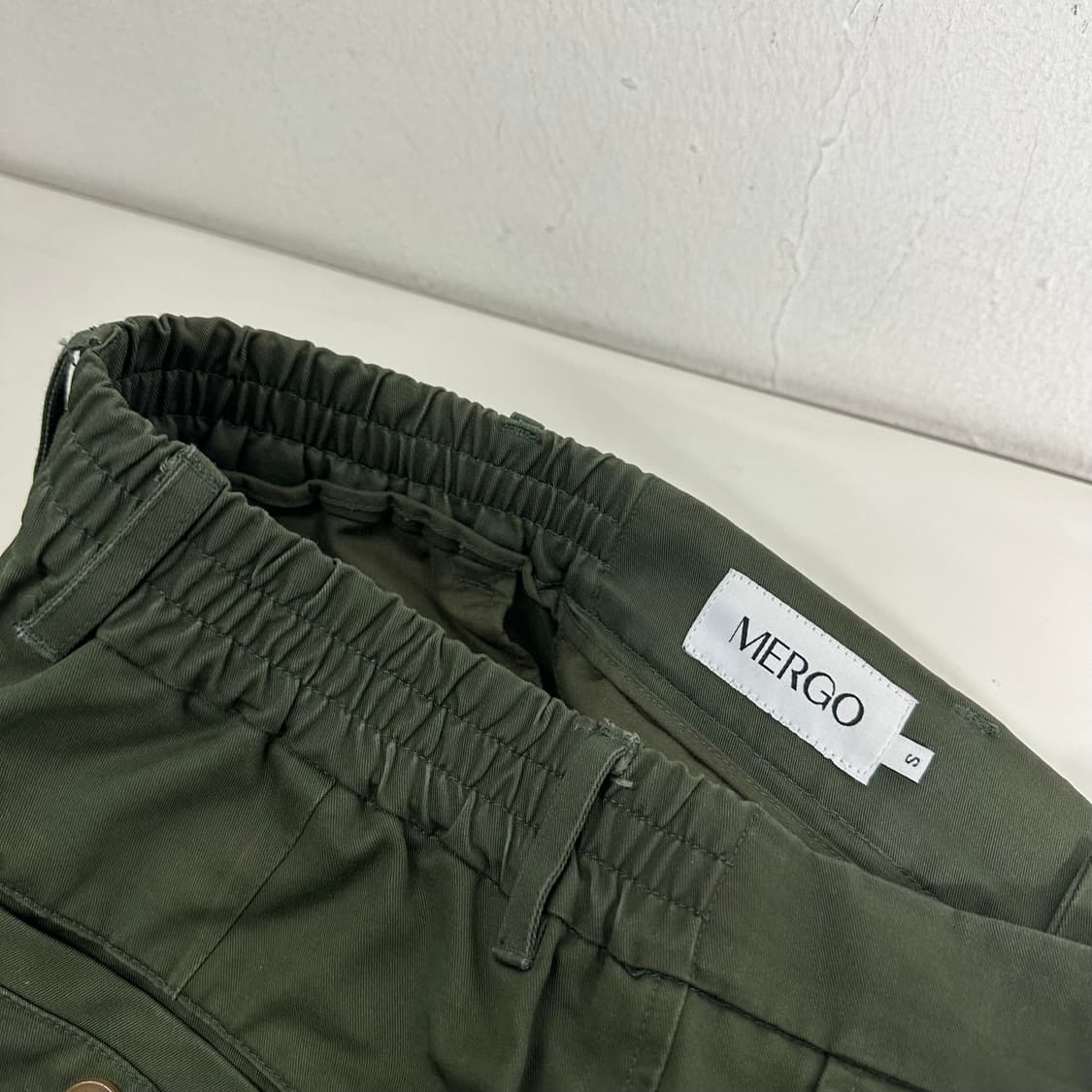 S MERGO 메르고 레귤러핏 원턱 치노팬츠 상품이미지2