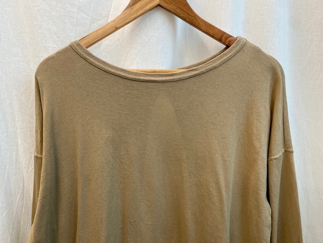 GREEN LABEL RELAXING 브라운 백스트랩 면티셔츠(F) 상품이미지6