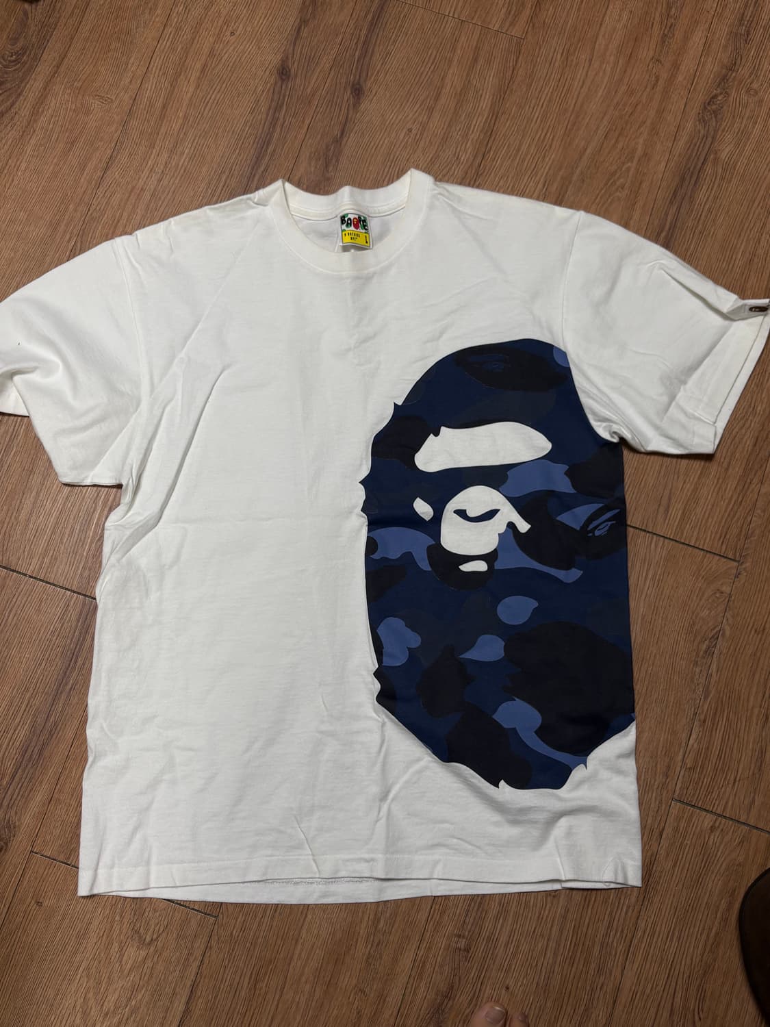 베이프 컬러 카모 사이드 빅 에이프 헤드 티 BAPE COLOR CAMO 상품이미지1