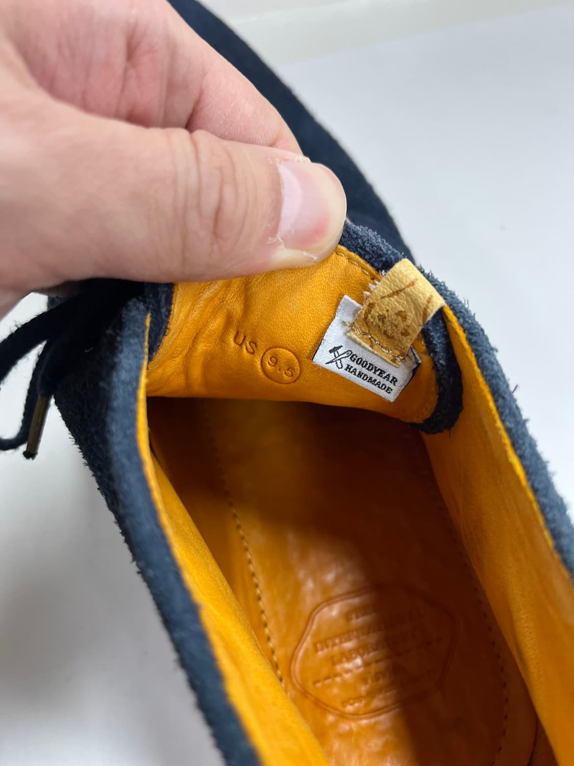 비즈빔 뉴웰 네이비 스웨이드 츄카 부츠 9.5 상품이미지10