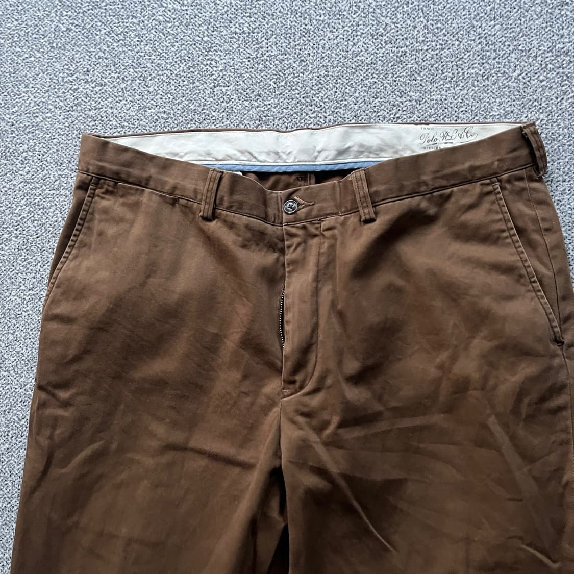 폴로 브라운 치노 팬츠 상품이미지2