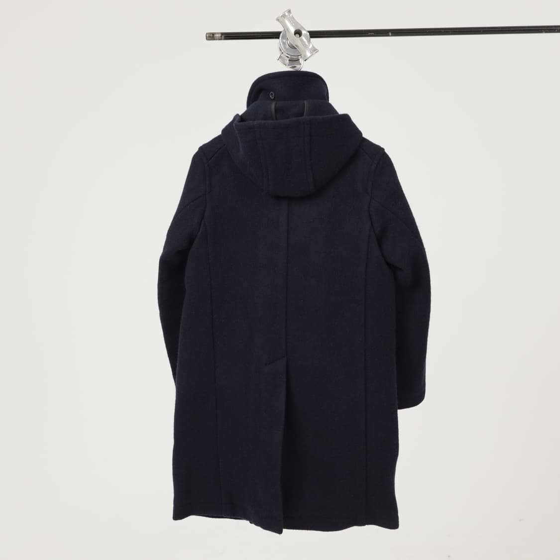 단톤 더블버튼 울 후드코트 상품이미지5