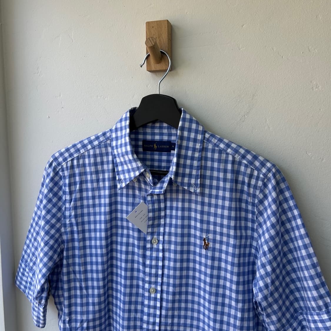 16701 - 폴로 랄프로렌 체크 반팔 셔츠 상품이미지1