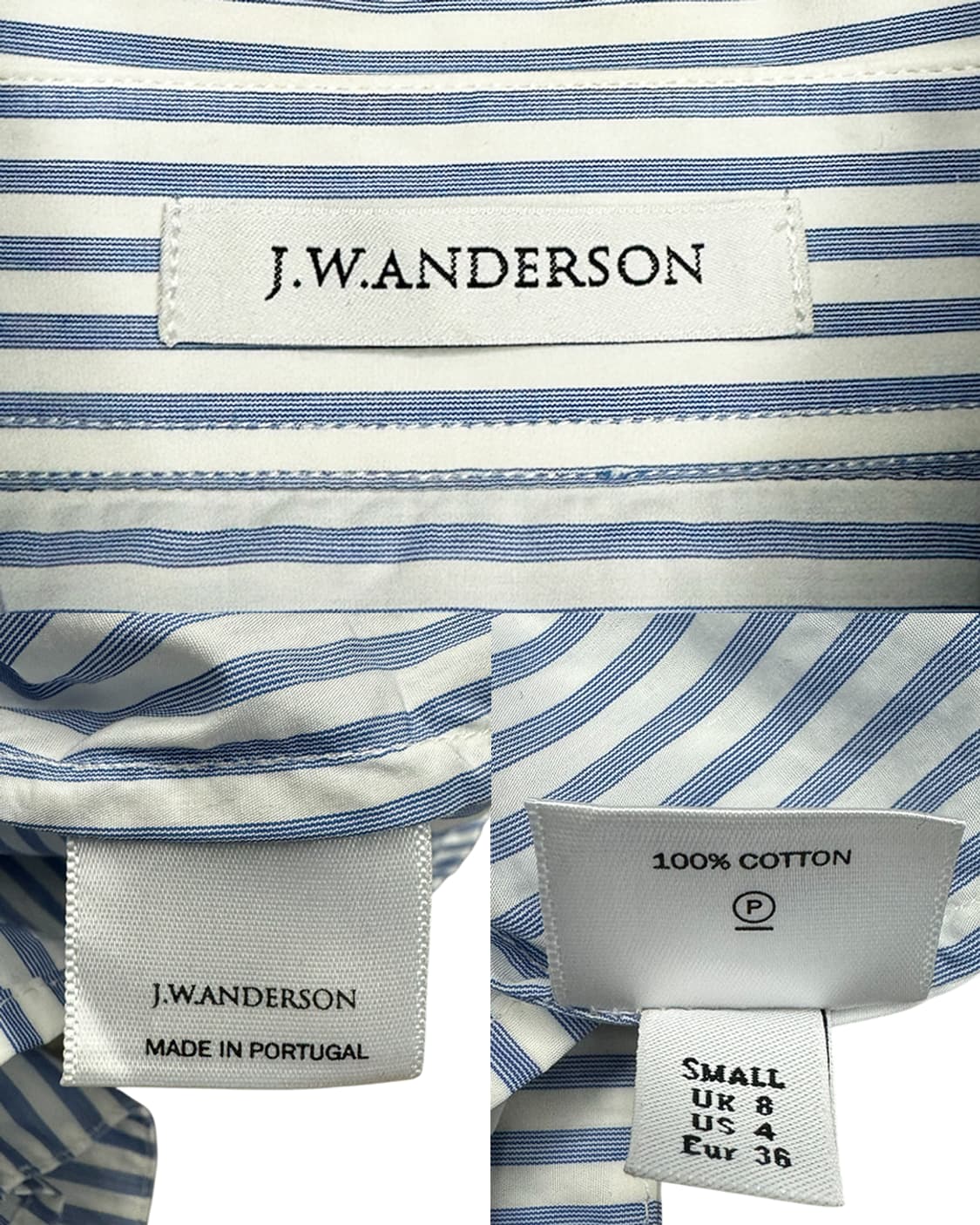 JW 앤더슨 리본 디테일 스트라이프 셔츠 상품이미지10