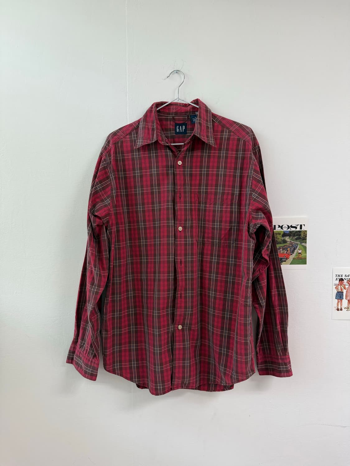 Gap check shirt  상품이미지3