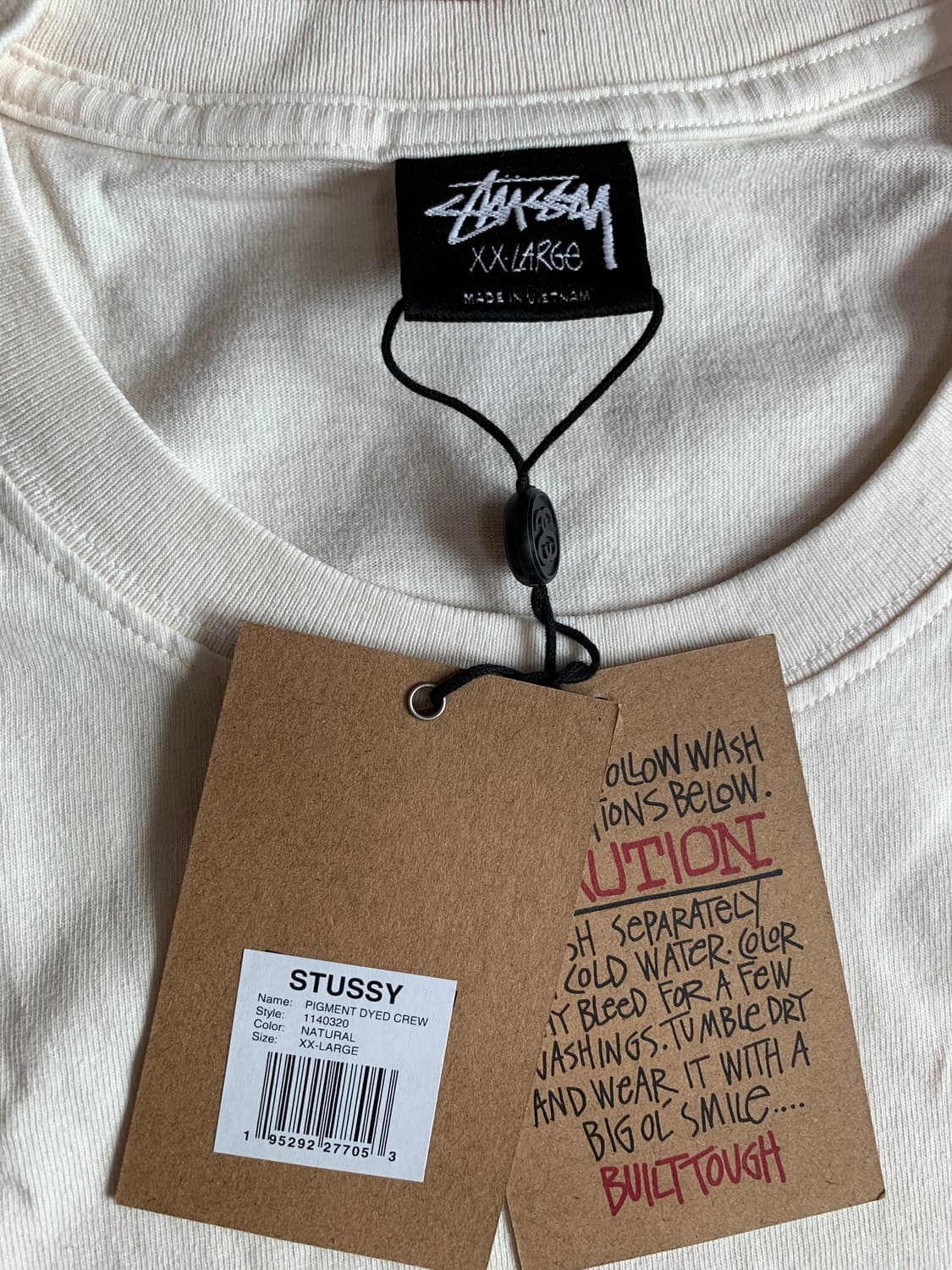 [XXL] stussy 스투시 헤비웨이트 피그먼트 다이드 반팔 티셔츠 상품이미지3