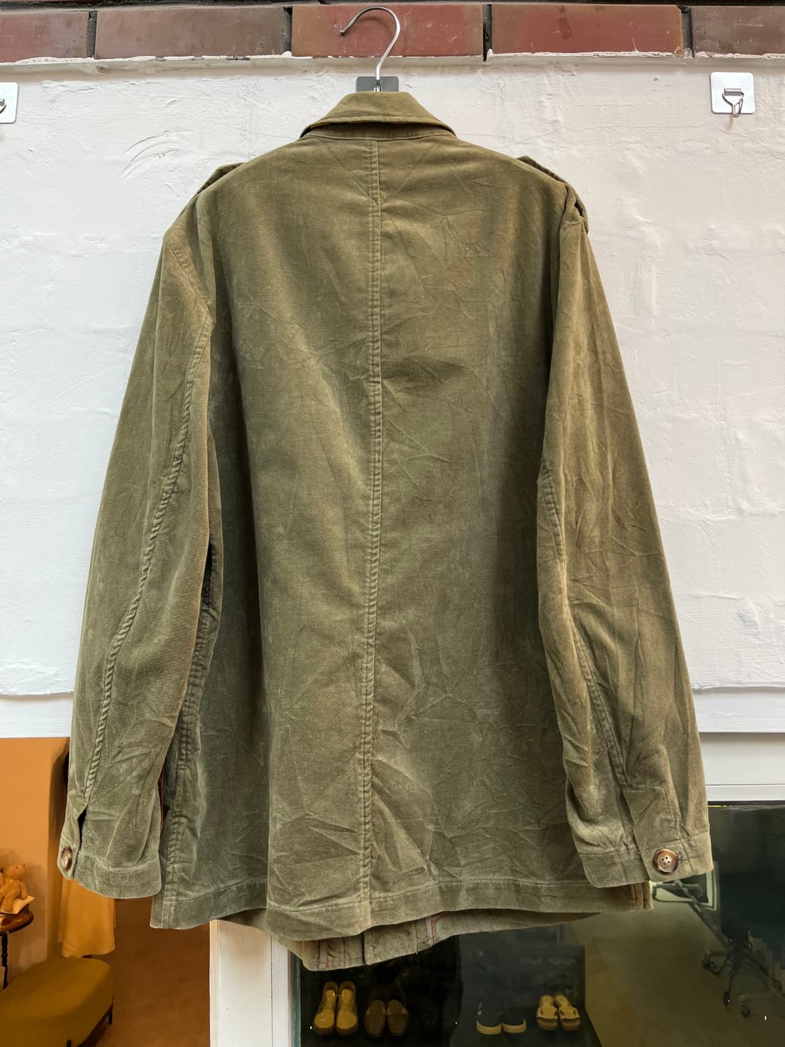 Tommy Hilfiger 올리브 그린 코듀로이 자켓 L 상품이미지7