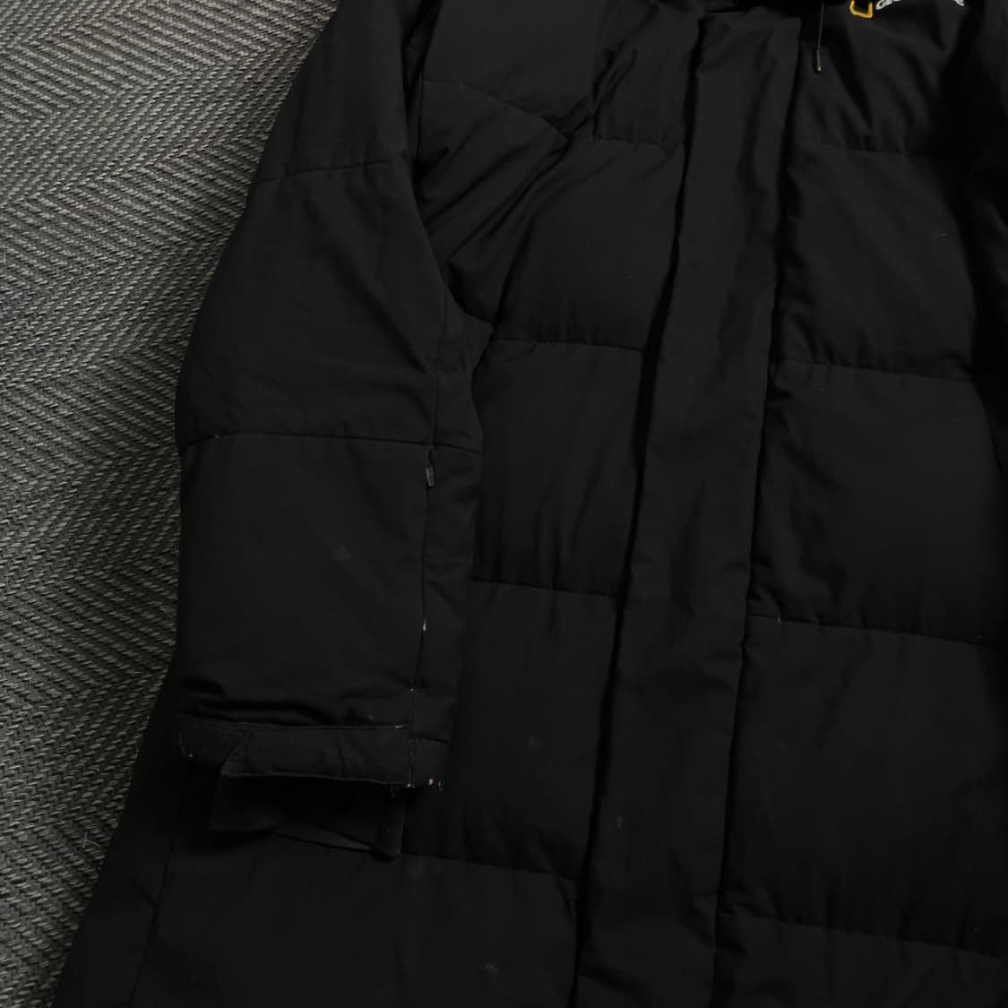 내셔널지오그래픽 유틸리티 롱패딩 블랙y 4562 상품이미지4