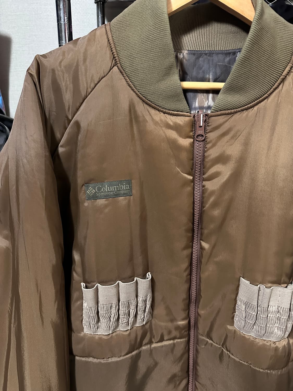 컬럼비아 리버시블 리얼트리 Ma-1 푸퍼 상품이미지6