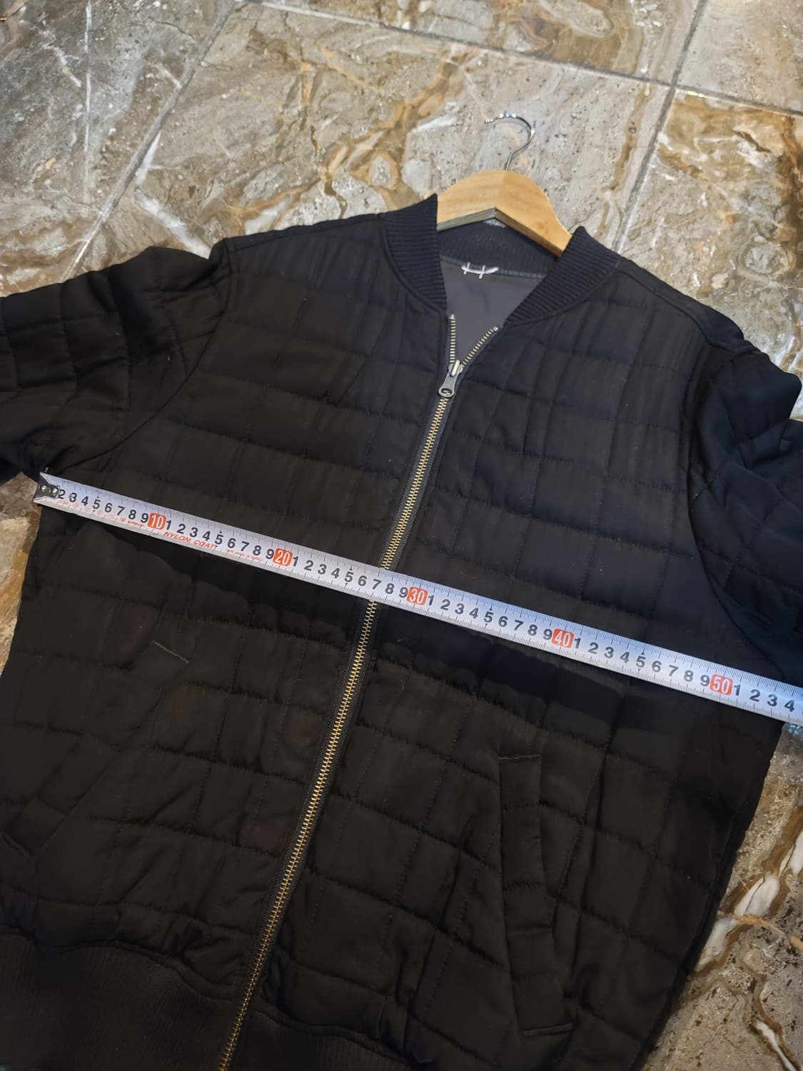 스투시 블랙 달러 패턴 리버시블 봄버 자켓 상품이미지9