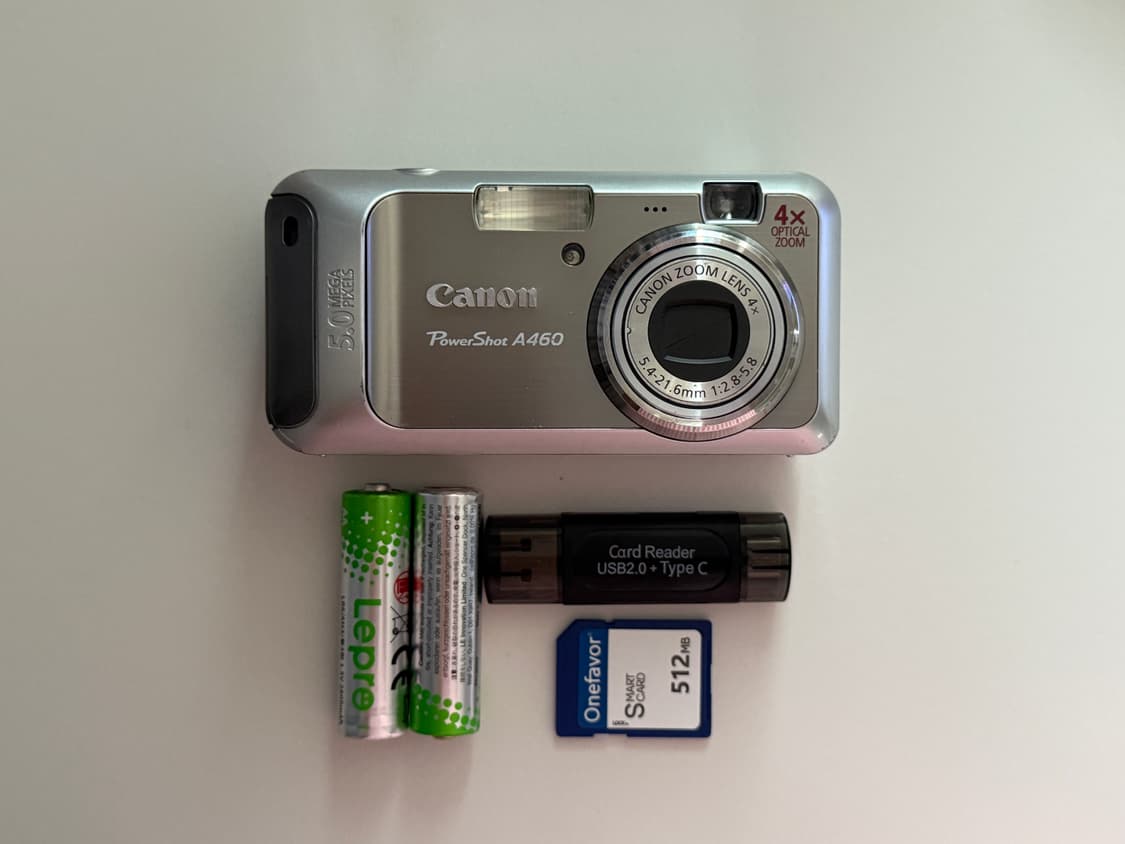 작례o) 캐논 파워샷 A460 Canon PowerShot 빈티지 디카 상품이미지1