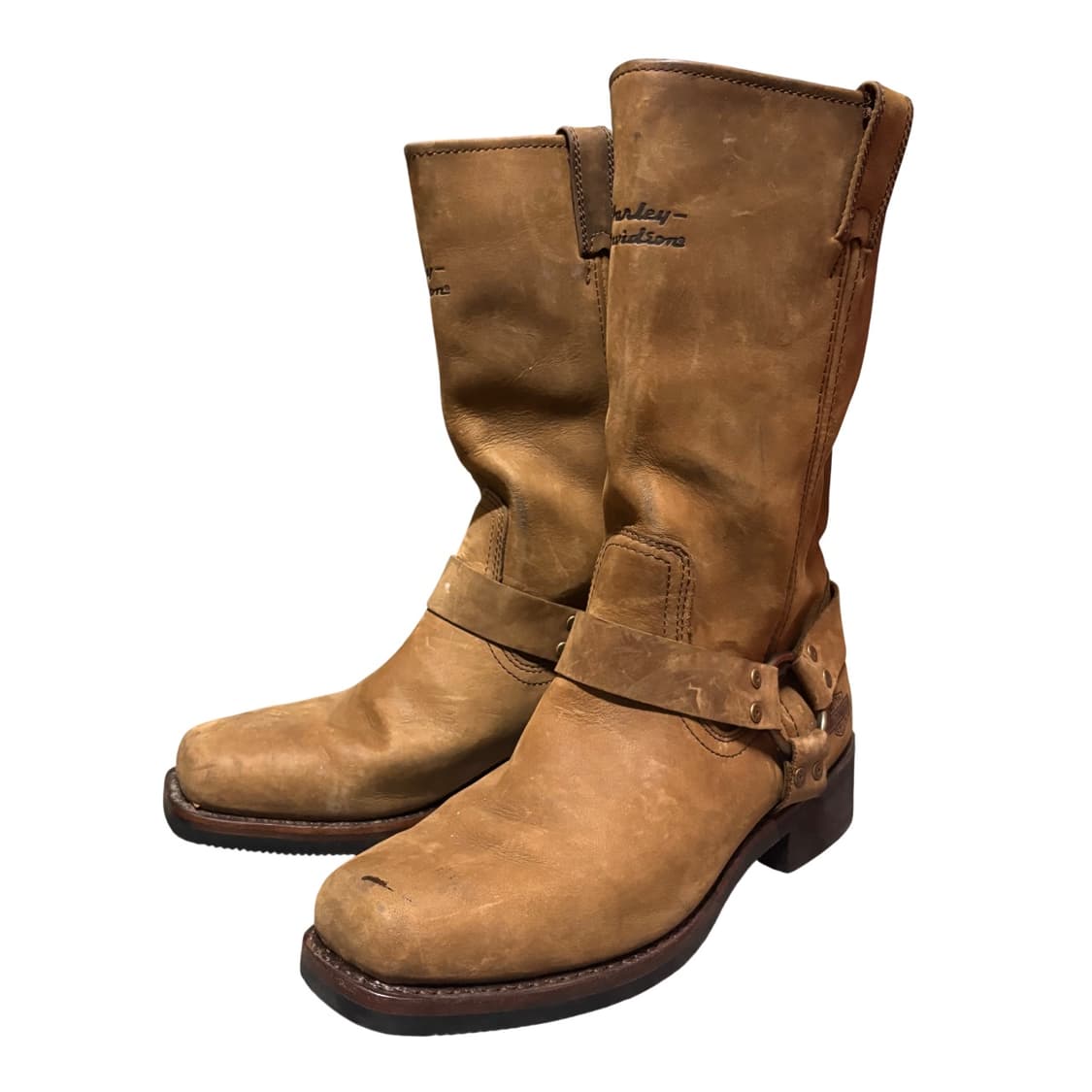 할리데이비슨 모터사이클 하네스 부츠 베이지 280 엔지니어부츠 웨스턴부츠 상품이미지4