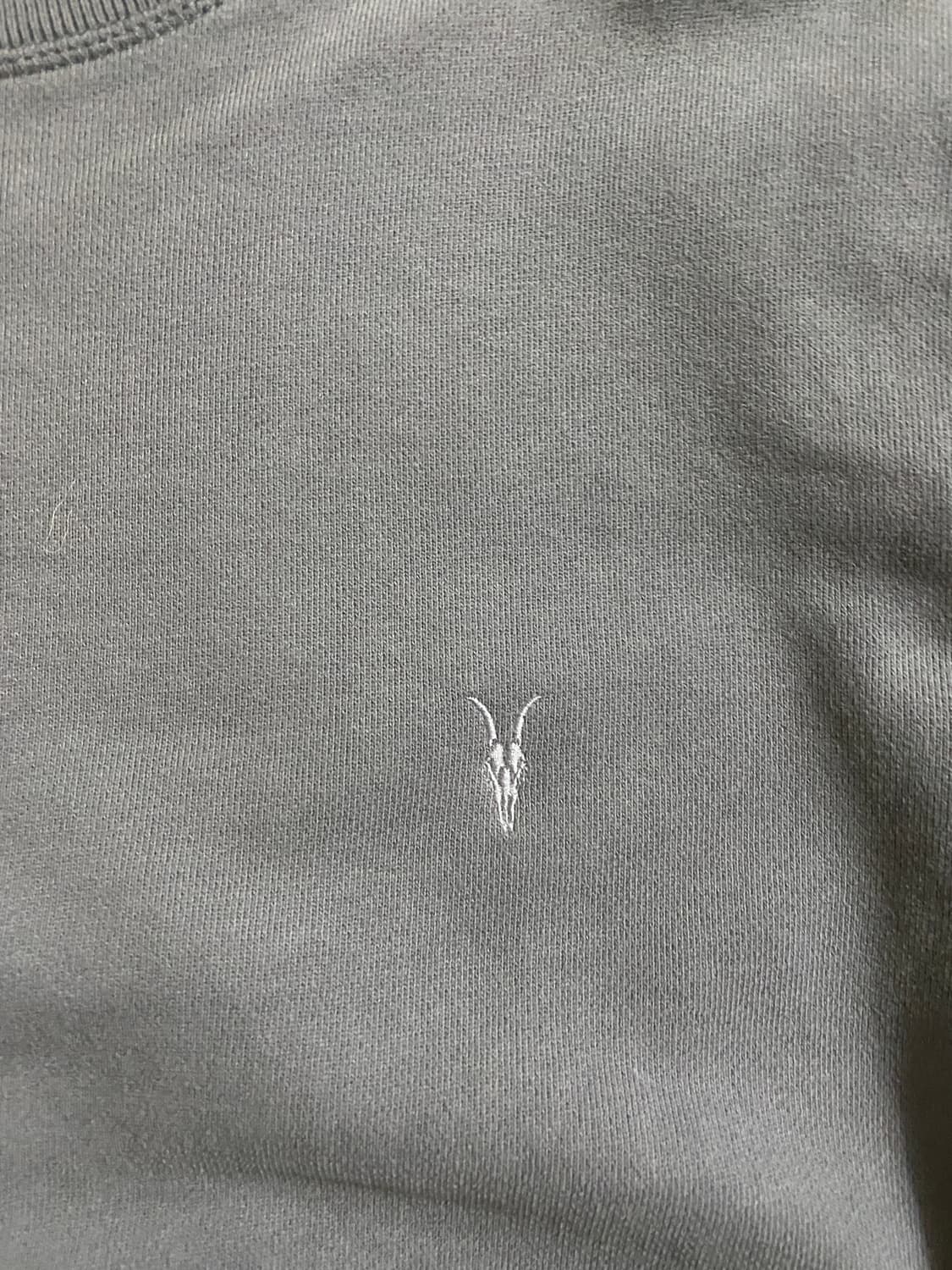 올세인츠 남성 다크 그레이 맨투맨 L (105) 상품이미지3