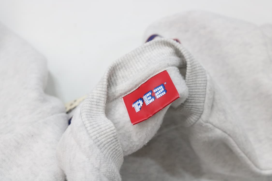 PEZ 페즈 빈티지 오토밀 그래픽 기모 스웻셔츠 (L) 상품이미지8