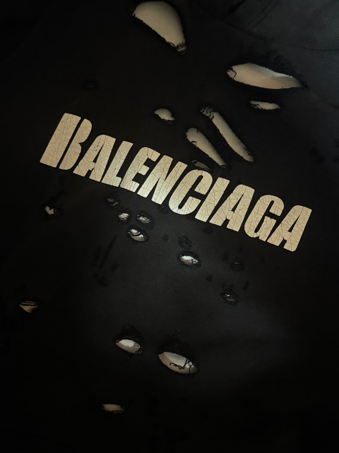 발렌시아가 디스트로이드 후드 xxs  상품이미지3