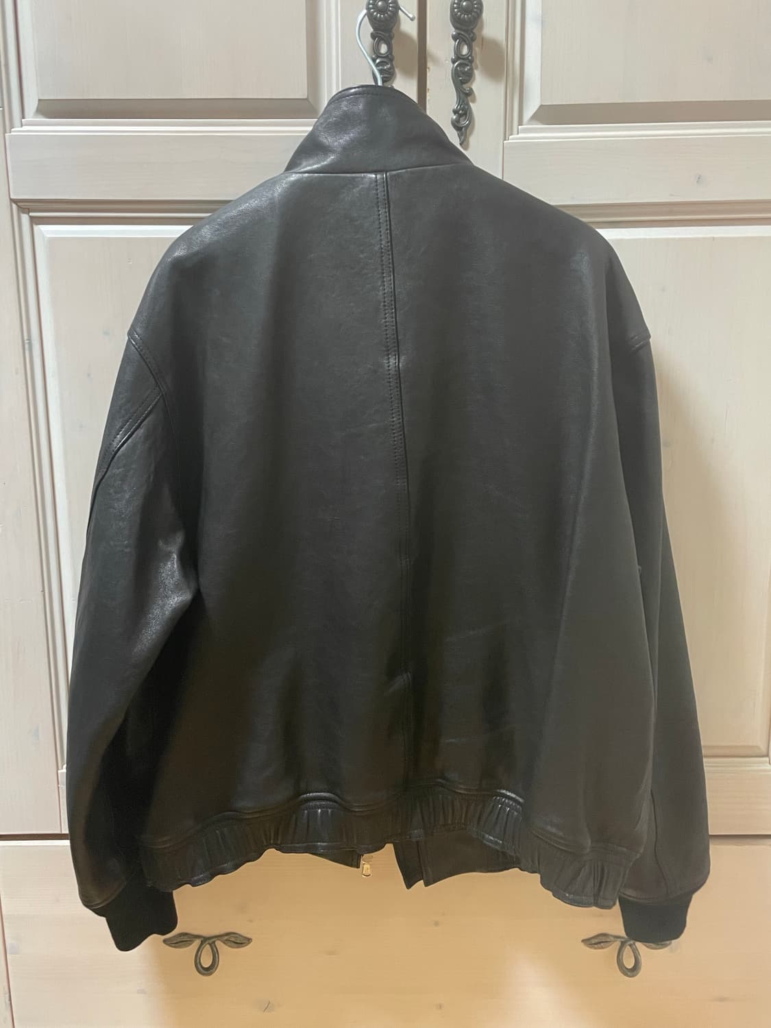 [2] 인더로우 / 헤리티지 레더자켓 / 하이넥 가죽자켓 상품이미지3