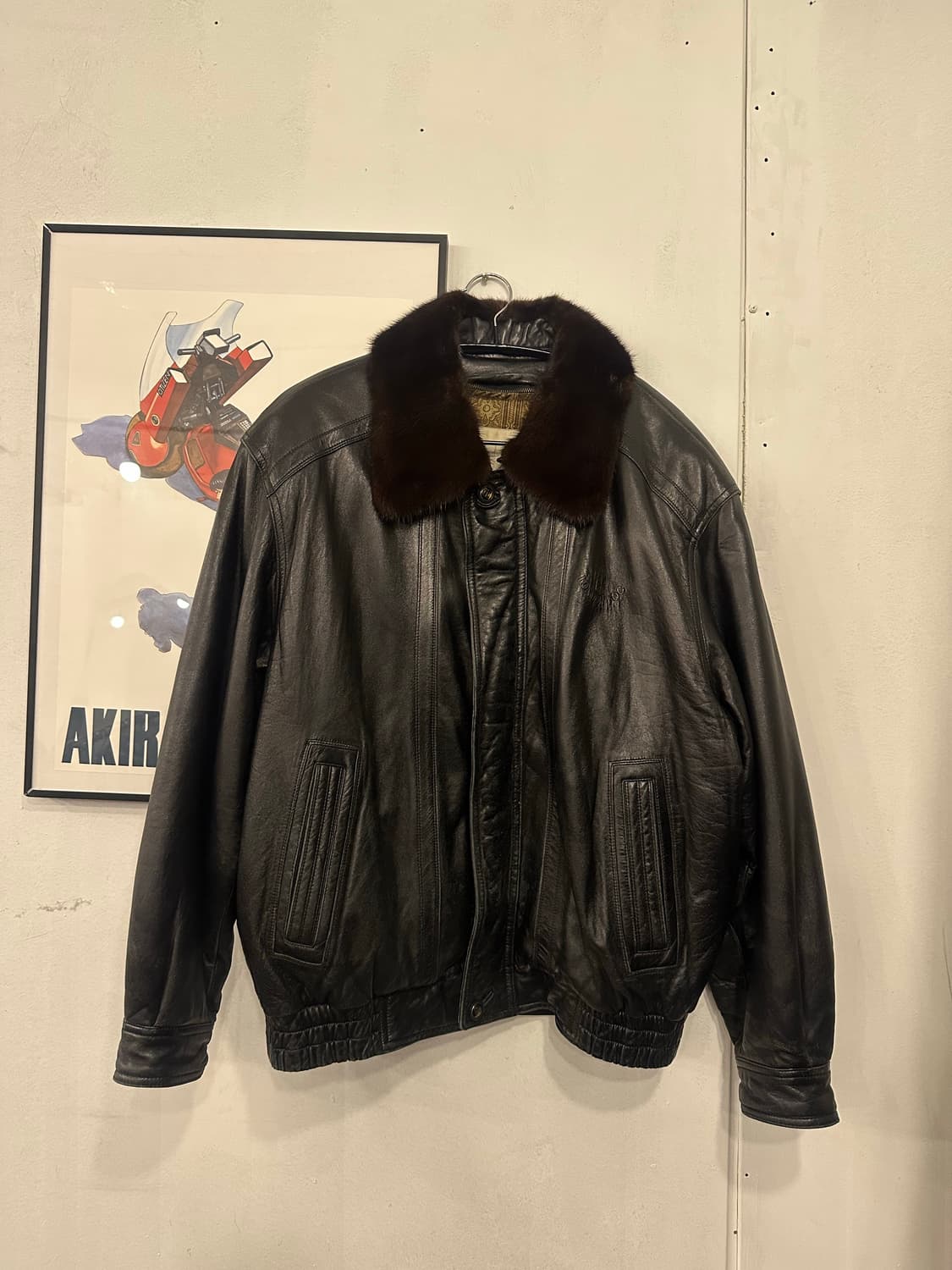 100)런던포그 양가죽 자켓 상품이미지1