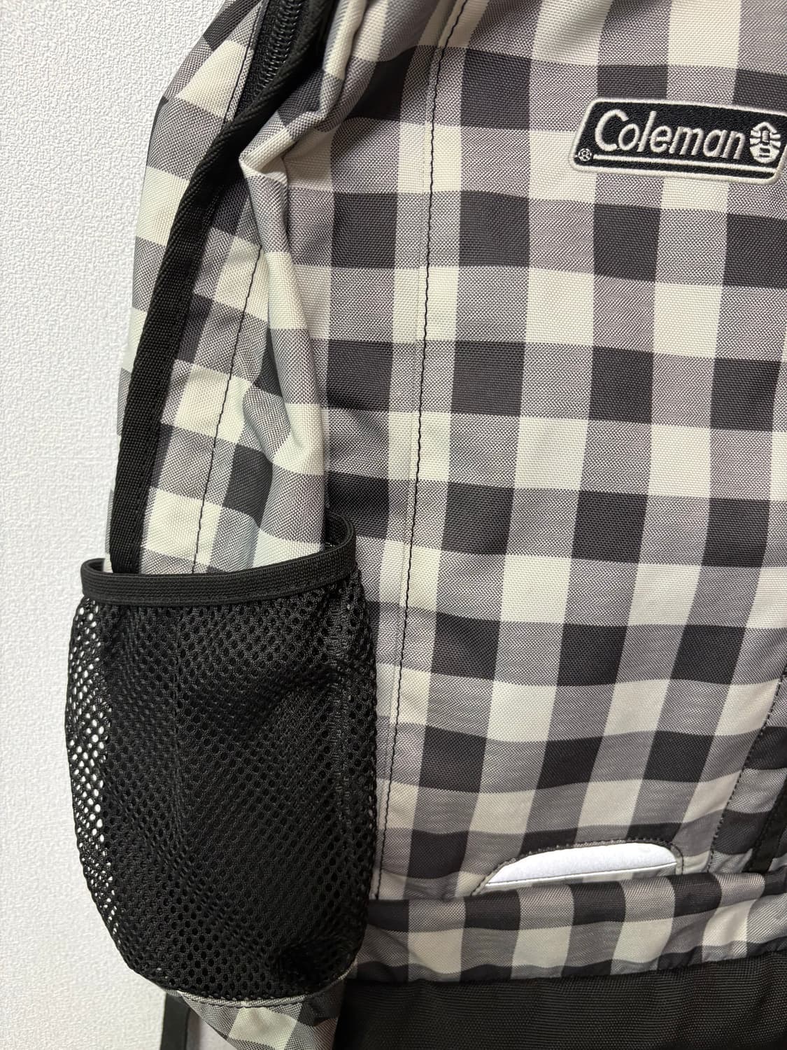 콜맨 체크 백팩 일본 빈티지 모리걸 가방 배낭 상품이미지3