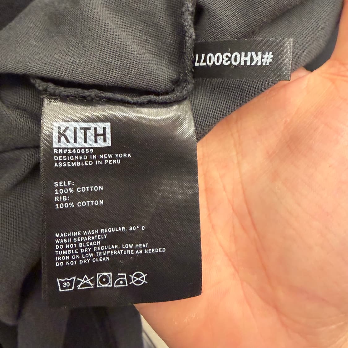 KITH 키스 윈드 실드 박스 로고 블랙 반팔 티셔츠 2XL 상품이미지8