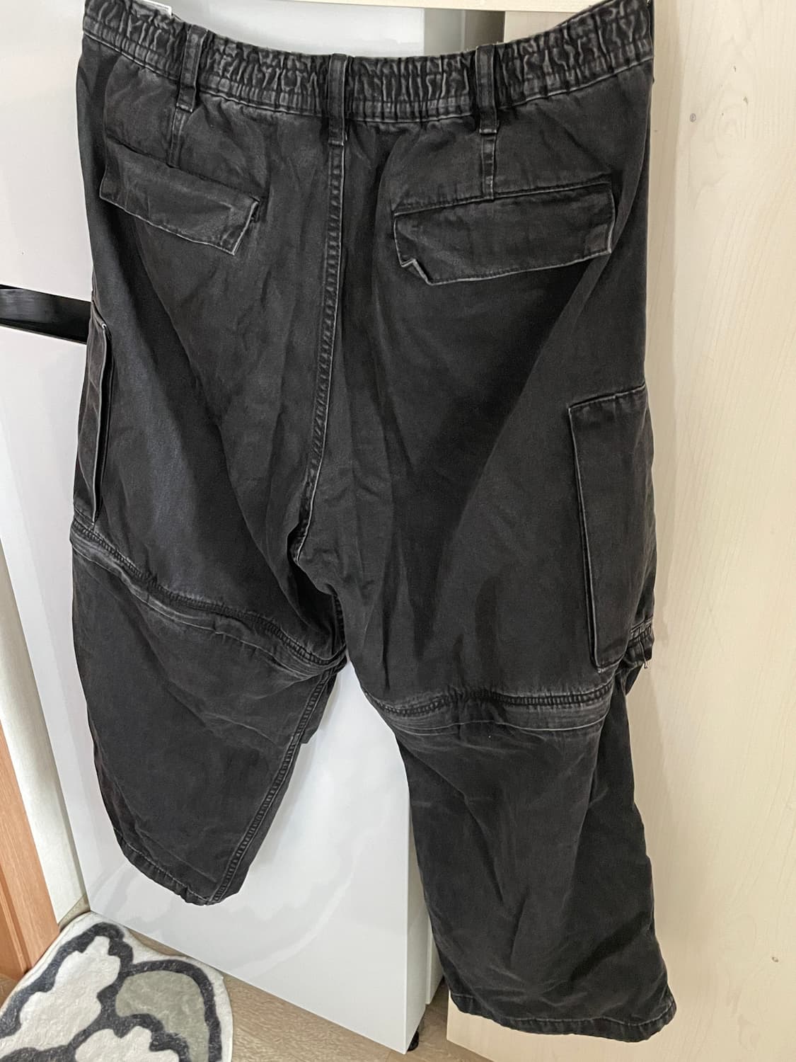 GU X 언더커버 컨버터블 카고 다크 그레이 데님팬츠 상품이미지2