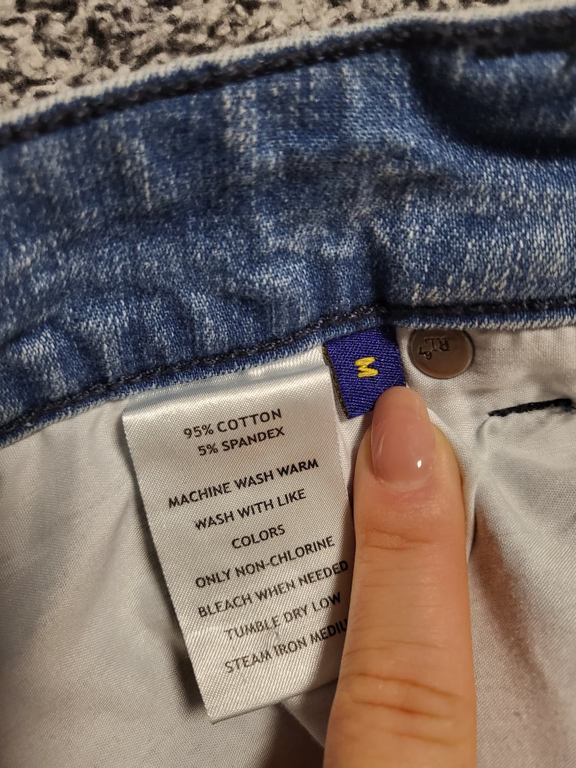 폴로랄프로렌 스판 데님스커트 상품이미지4