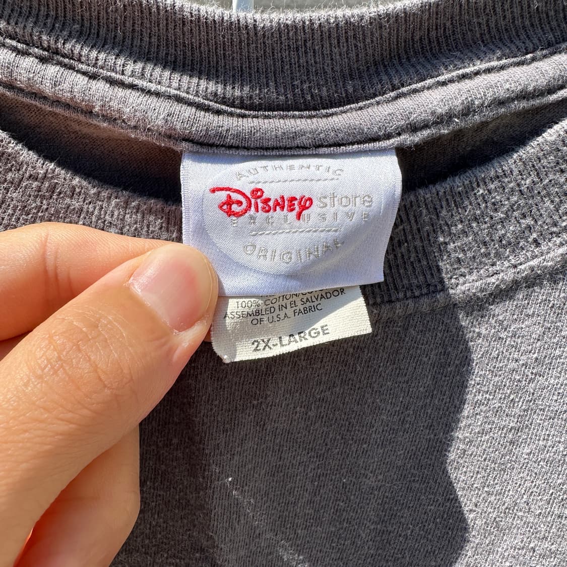 00's disney born to be grumpy t shirt 상품이미지3