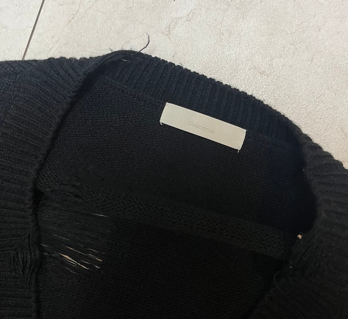 언더마이카 하코넨 디스트로이드 니트 가디건 1 상품이미지3