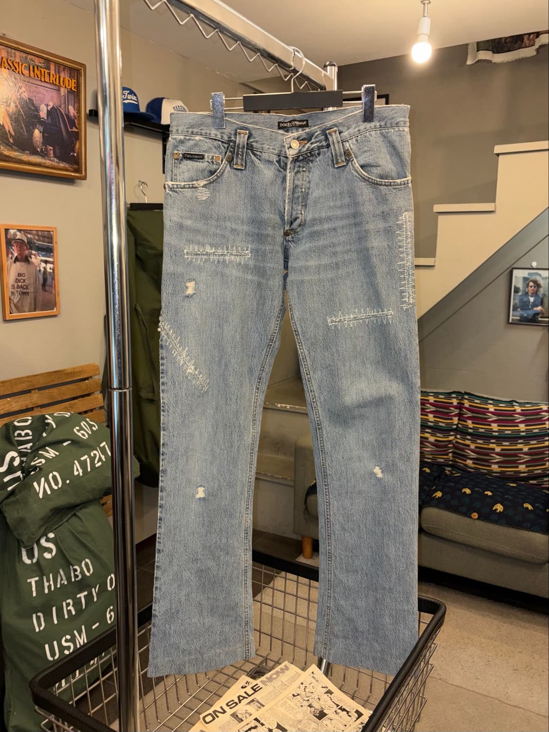 00’s Dolce & Gabbana distressed Reapir  상품이미지5
