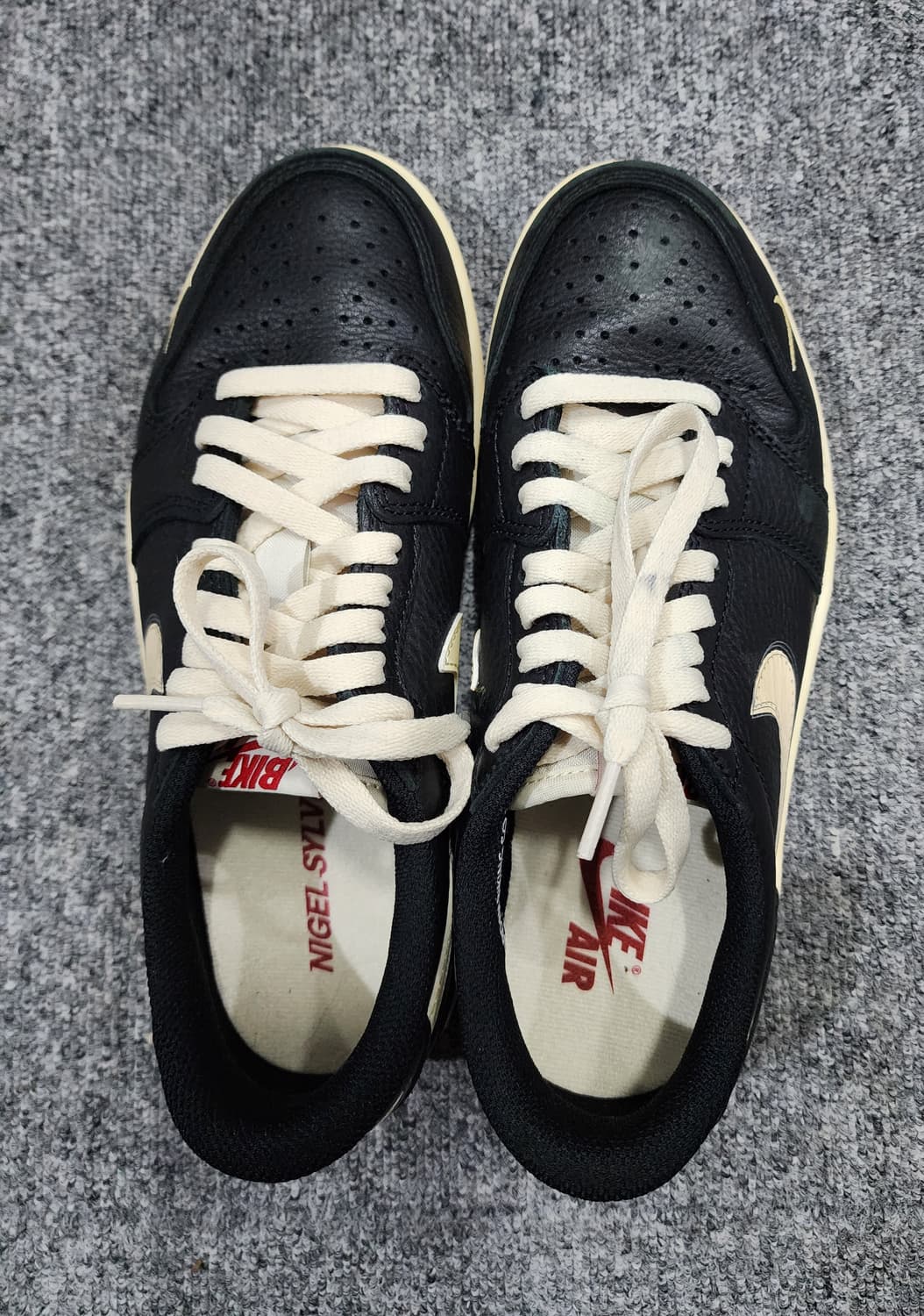 나이키 조던1 나이젤 실베스터 레트로 로우 베러위드 타임 250 상품이미지5