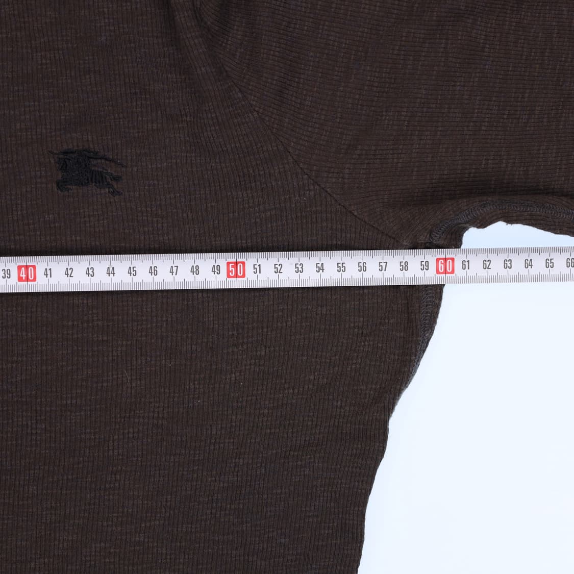 XL 버버리 헨리넥 롱슬리스 티셔츠 N7631 상품이미지8
