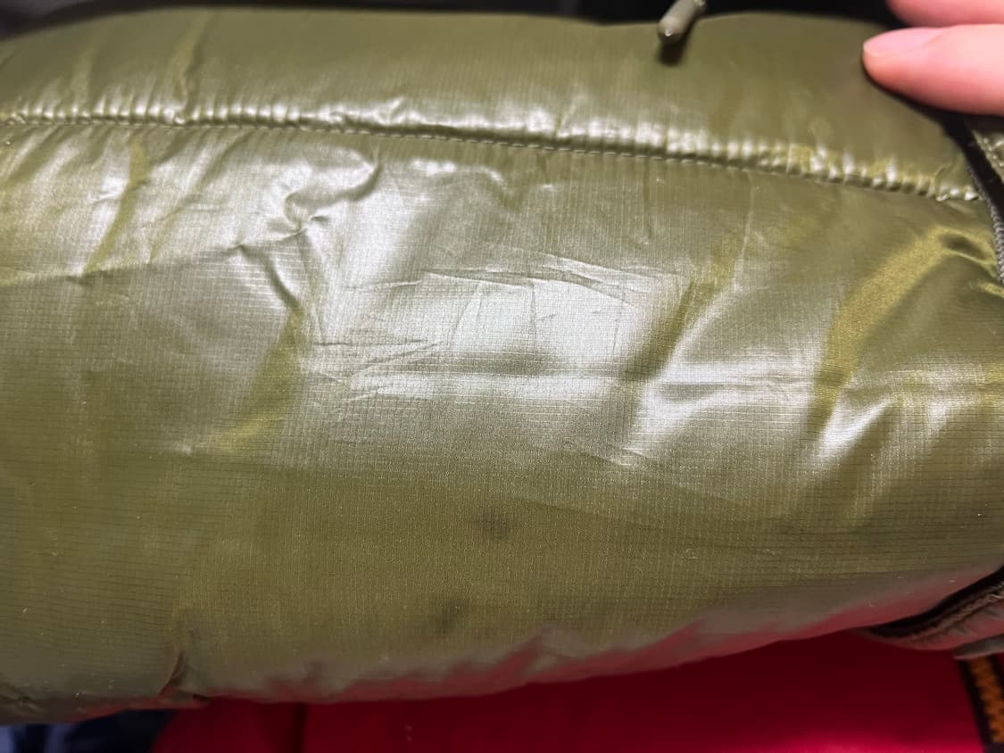 나이키 조던 카키색 폴리패딩100 상품이미지8