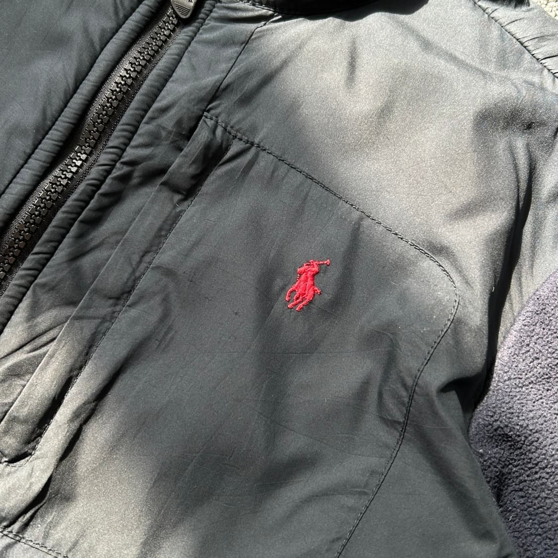 폴로 랄프로렌 네이비 플리스 자켓 상품이미지6