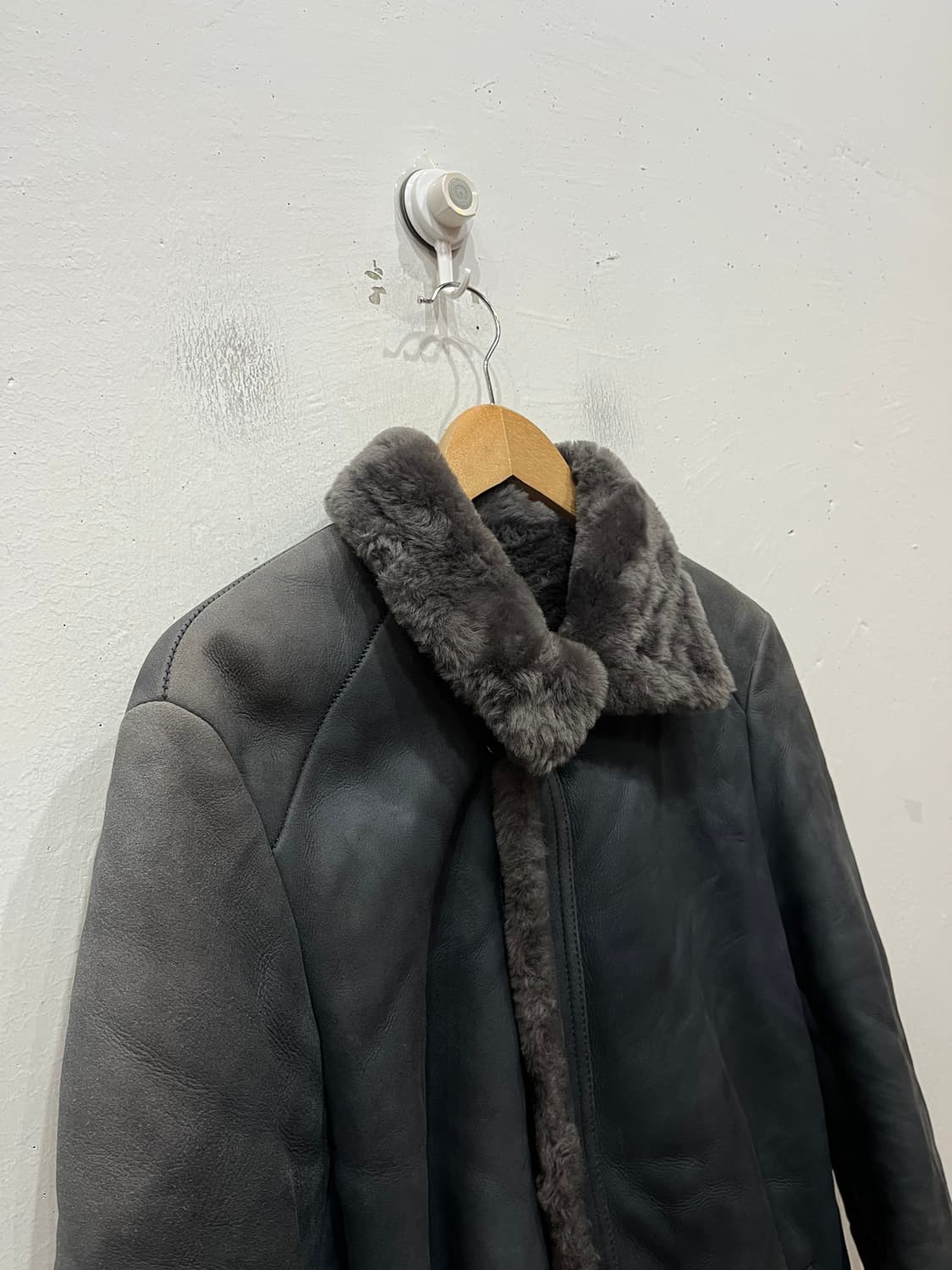 솔리드옴므 양가죽 무스탕 자켓 95 상품이미지3